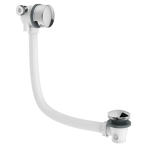 Alternate image of Crosswater MPRO Concealed Thermostatic Valve and Slide Rail Kit and Bath Filler - 1 Outlet