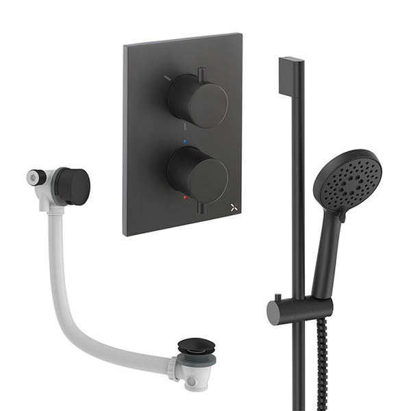 Alternate image of Crosswater MPRO Crossbox Concealed Thermostatic Shower Set-6