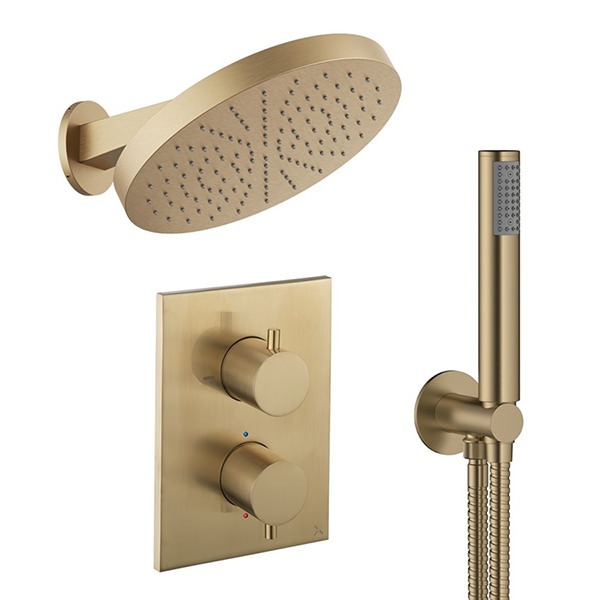 Additional image of Crosswater MPRO Crossbox Concealed Thermostatic Shower Set-8