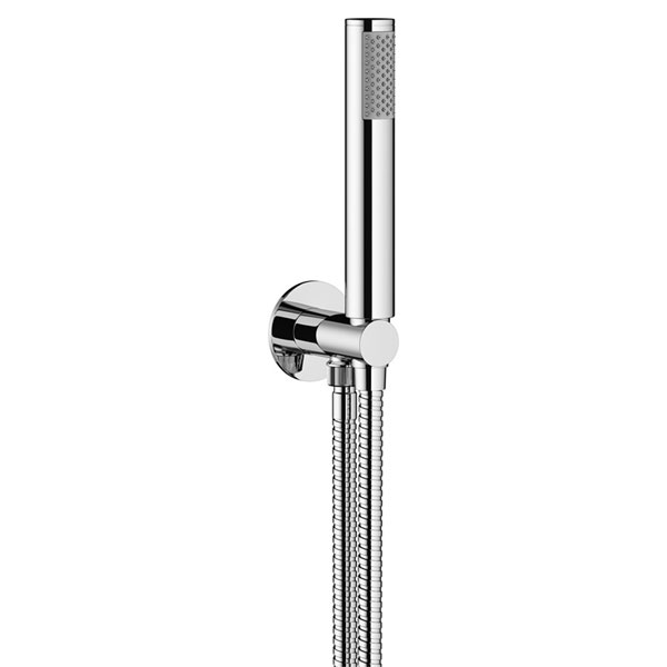 Additional image of Crosswater MPRO Concealed Thermostatic Valve with Ceiling Mounted Shower Head and Handset - 2 Outlet