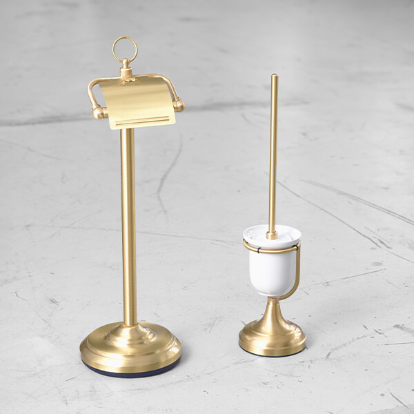 Alternate image of Miller Classic Free Standing Paper Roll Holder with Lid