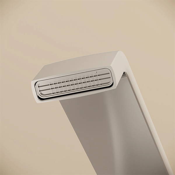 Alternate image of VitrA Suit Contemporary Basin Mixer Tap - Curved Spout - Side Action Stick Handle