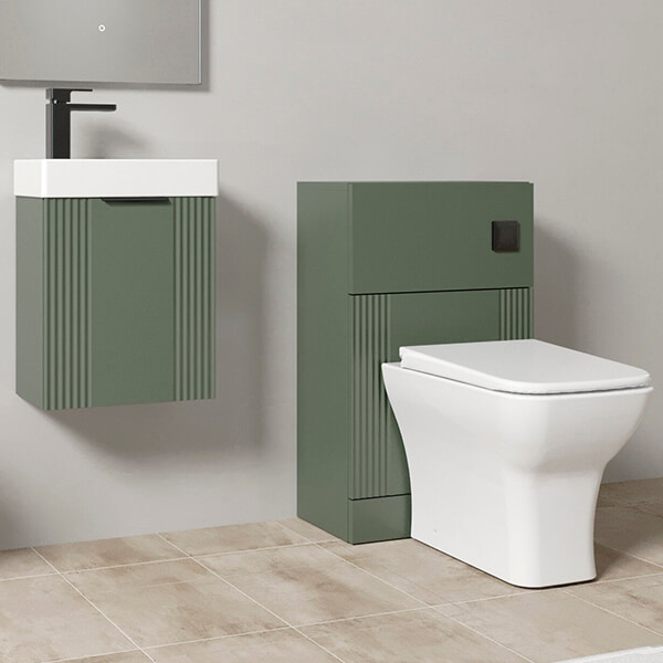 Alternate image of Nuie Deco Contemporary Furniture Pack with Basin and Toilet