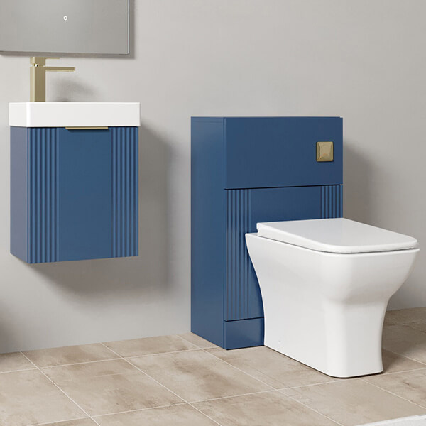 Alternate image of Nuie Deco Contemporary Furniture Pack with Basin and Toilet