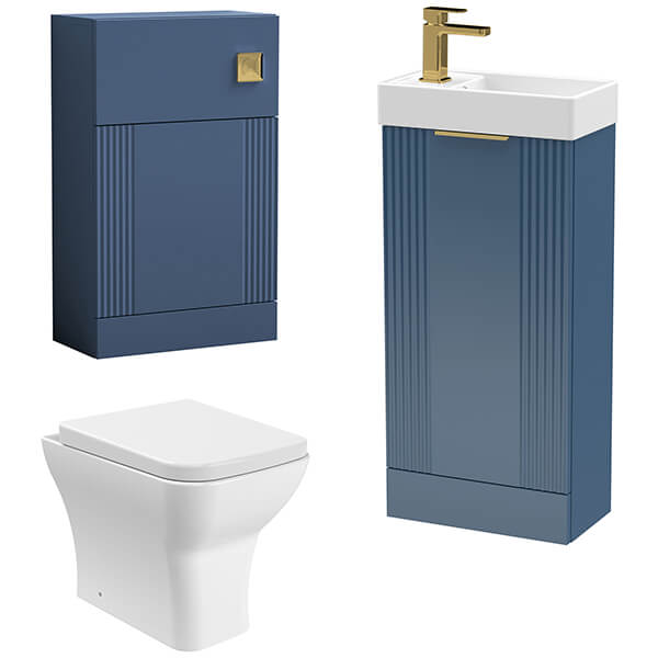 Alternate image of Nuie Deco Contemporary Floorstanding Cloakroom Suite