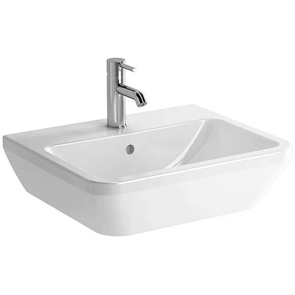 Additional image of VitrA Integra 1 Taphole Contemporary Wall Hung Washbasin