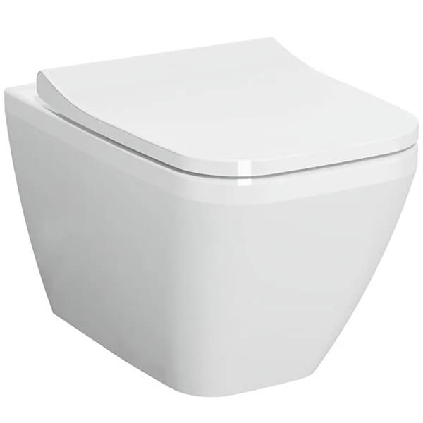 VitrA Integra Rimless Wall Hung Toilet with Soft Close Seat - 365 x 545mm