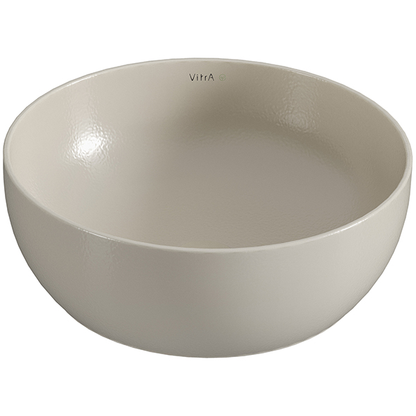 Vitra Recycled Round Countertop Washbasin - 400 x 400mm