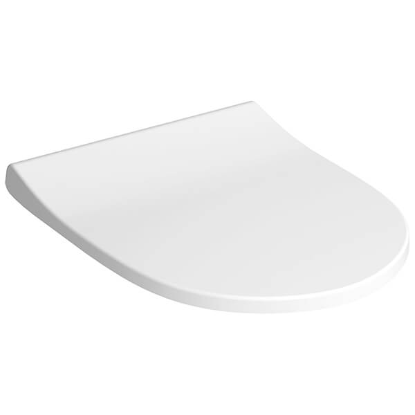 Alternate image of VitrA Nest White Round Toilet Seat - Soft Close - 452mm Depth