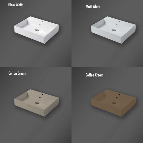 Alternate image of Miller New York Wall Mounted Vanity Unit with Two Soft-Close Drawer - 580mm Height