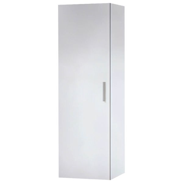 Miller New York Wall Hung Tall Bathroom Cabinet - 1 Door - 400 x 1690mm