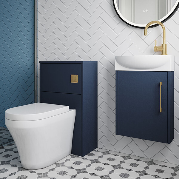 Alternate image of Nuie Deco Contemporary Cloakroom Suite