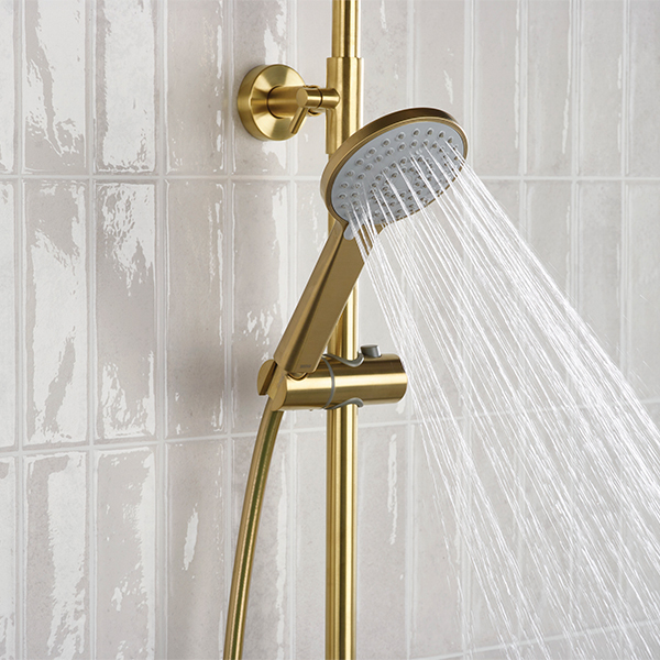 Alternate image of Bristan Buzz Thermostatic Bar Shower with Rigid Riser