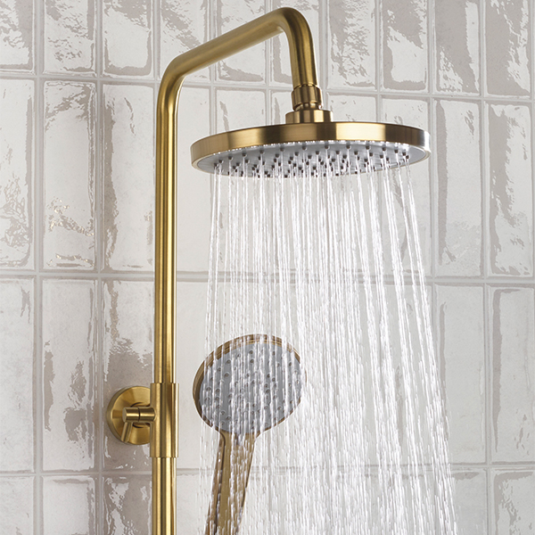 Alternate image of Bristan Buzz Thermostatic Bar Shower with Rigid Riser