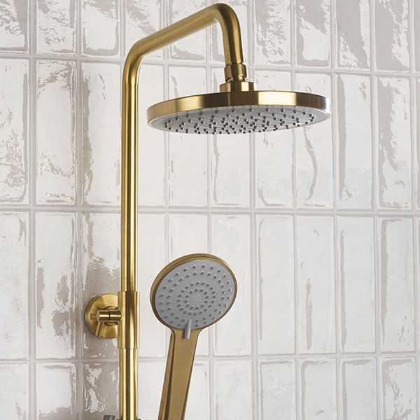Alternate image of Bristan Buzz Thermostatic Bar Shower with Rigid Riser
