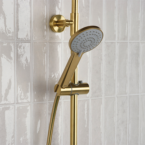 Alternate image of Bristan Buzz Thermostatic Bar Shower with Rigid Riser