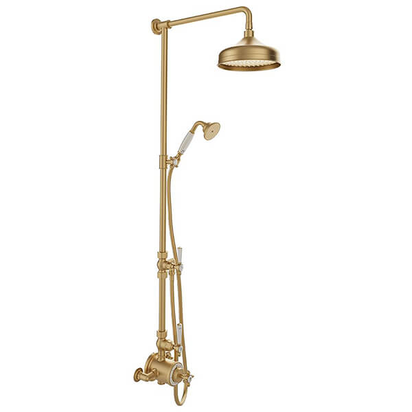 Alternate image of Vado Axbridge Traditional Thermostatic Exposed Shower Column