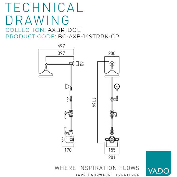 Technical drawing QS-V115029 / BC-AXB-149TRRK-CP