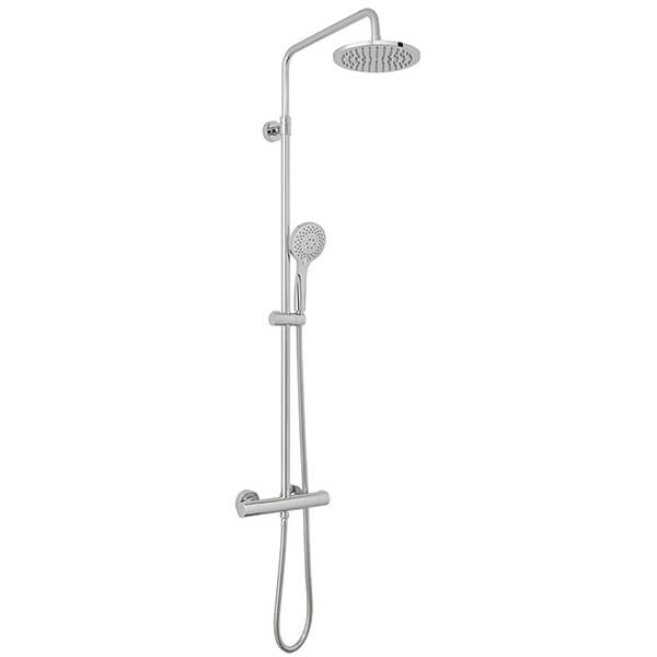 Vado Atmosphere Contemporary Adjustable Thermostatic Exposed Shower Column