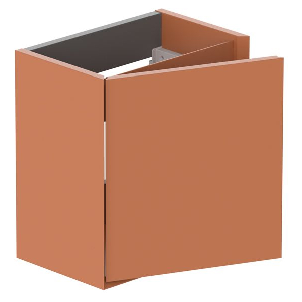 Alternate image of Vado Safari Contemporary Wall Hung Cloakroom Vanity Unit - 1 Door - 382 x 415mm