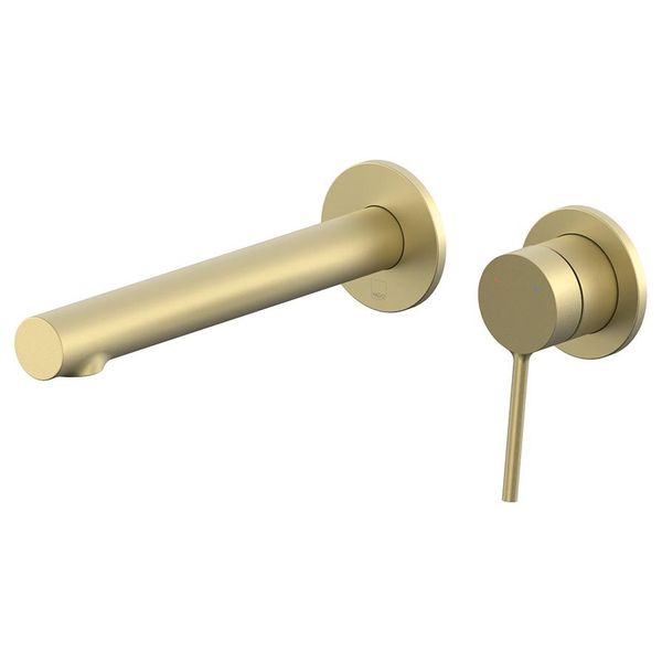 Additional image of Vado Safari Contemporary 2 Hole Basin Mixer Tap - Fixed Spout - Stick Handle - Wall Mounted