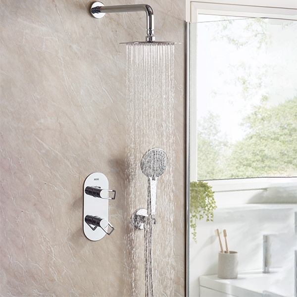 Additional image of Bristan Saffron Concealed Dual Control Shower Pack 2