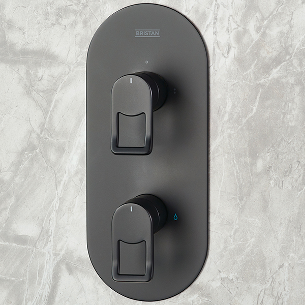 Alternate image of Bristan Saffron Concealed Dual Control Shower Pack 2