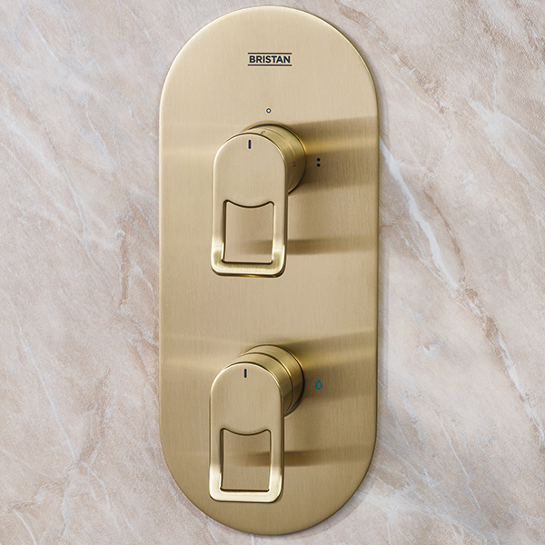 Alternate image of Bristan Saffron Concealed Dual Control Shower Pack 2