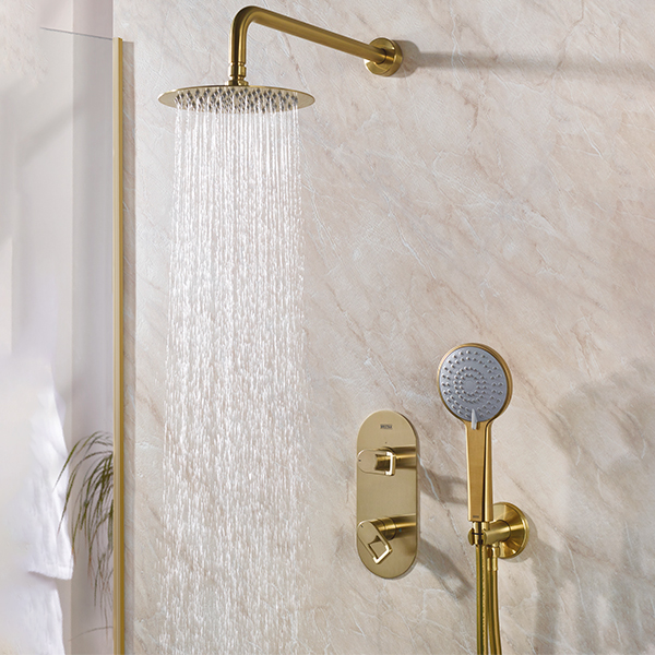 Alternate image of Bristan Saffron Concealed Dual Control Shower Pack 2