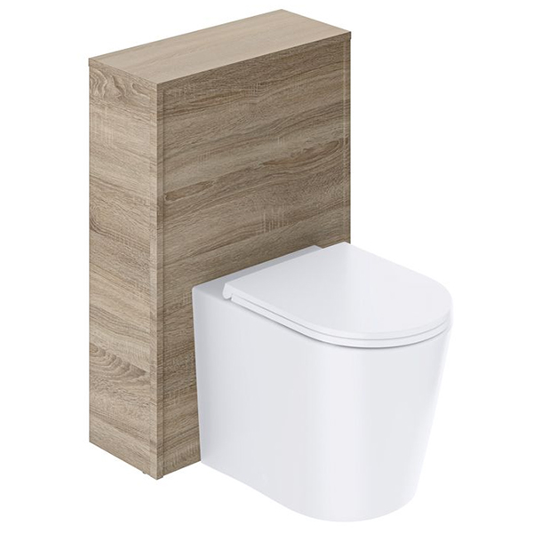 Additional image of Vado Safari Contemporary Back To Wall WC Unit - 587 x 867mm
