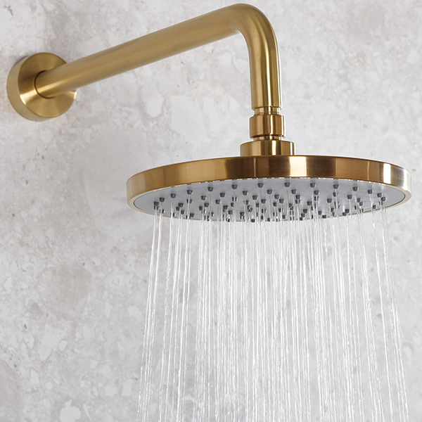 Alternate image of Bristan ABS Fixed Shower Head - 200 x 200mm - Round or Square