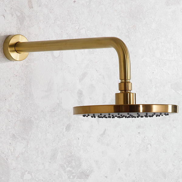 Alternate image of Bristan ABS Fixed Shower Head - 200 x 200mm - Round or Square