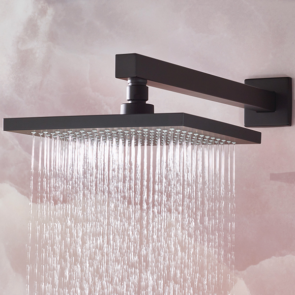 Alternate image of Bristan ABS Fixed Shower Head - 200 x 200mm - Round or Square