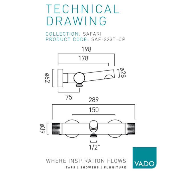 Technical drawing QS-V116277 / SAF-223T-CP