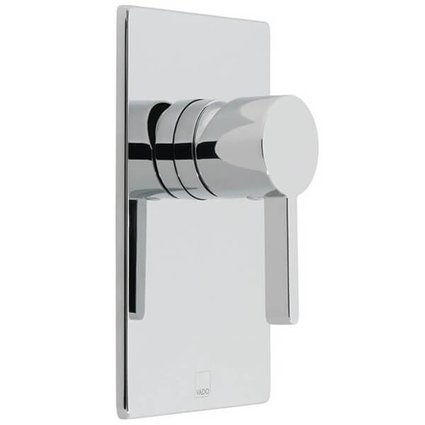 Vado Edit Contemporary Concealed Manual Shower Valve - Rectangular Trim - 1 Control