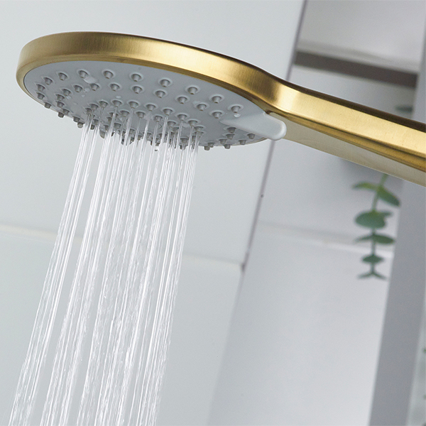 Alternate image of Bristan ABS Round Shower Handset - Rub Clean Nozzles - Three Spray Modes