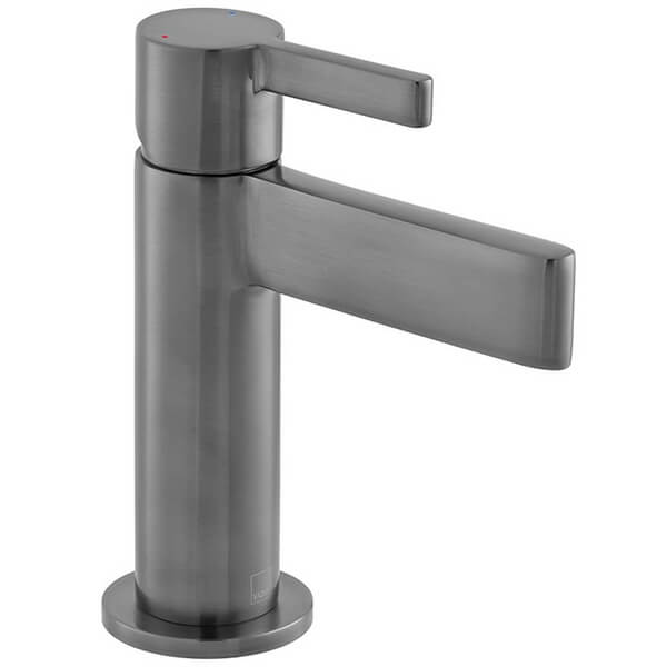 Alternate image of Vado Individual Edit Basin Mixer Tap with Long Spout - Stick Handle - Deck Mounted