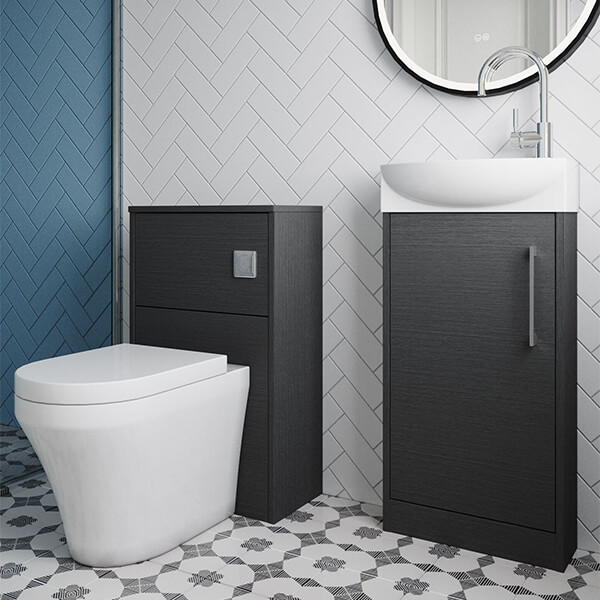 Alternate image of Nuie Deco Contemporary Floorstanding Cloakroom Pack