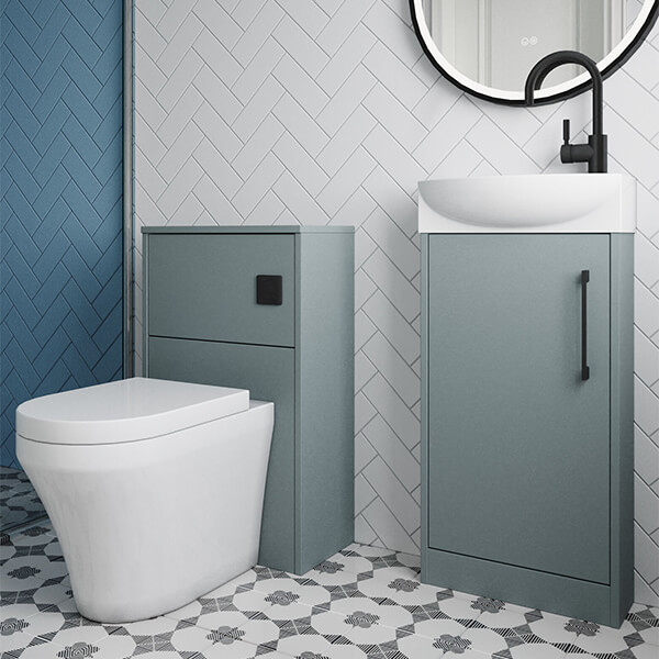 Alternate image of Nuie Deco Contemporary Floorstanding Cloakroom Pack