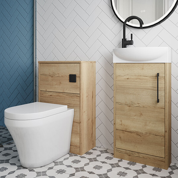 Alternate image of Nuie Deco Contemporary Floorstanding Cloakroom Pack