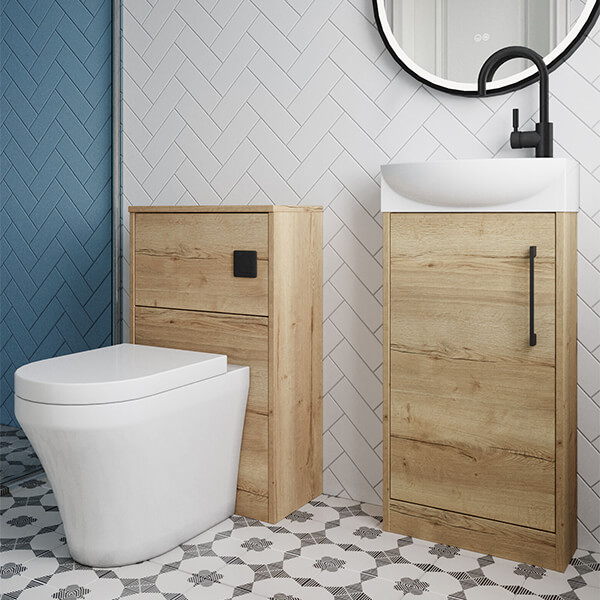 Alternate image of Nuie Deco Contemporary Floorstanding Cloakroom Pack