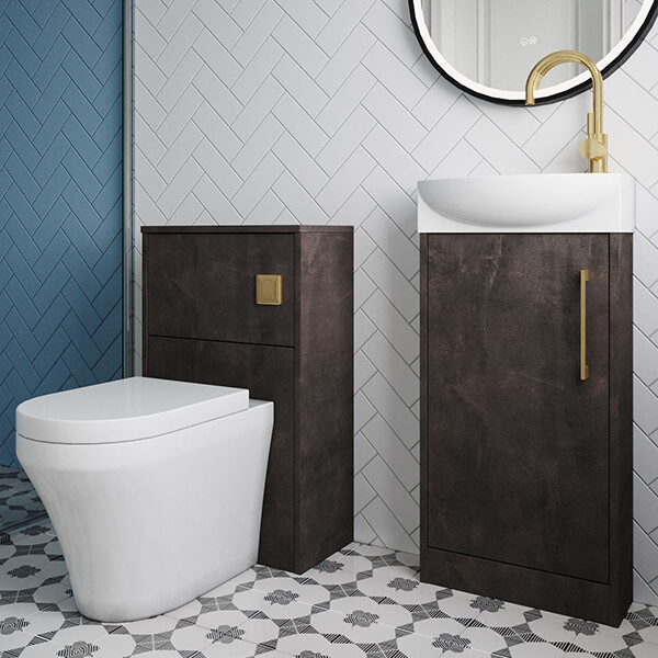 Alternate image of Nuie Deco Contemporary Floorstanding Cloakroom Pack