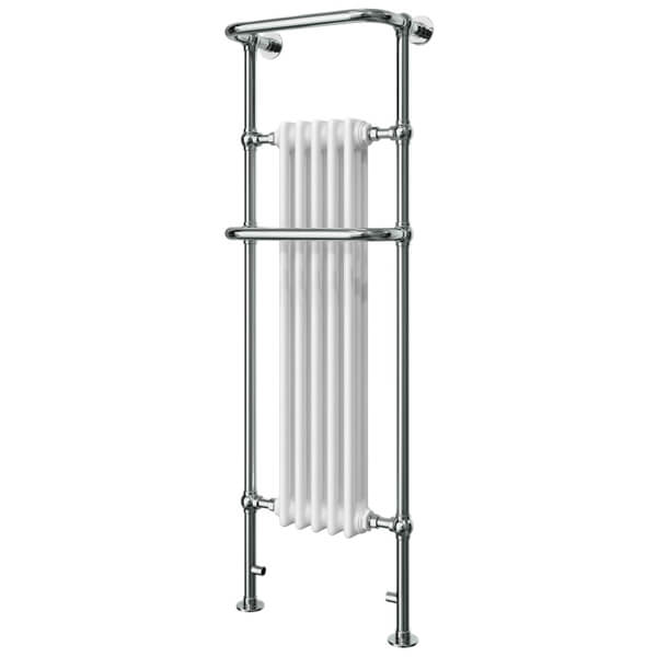 Vogue Regency Floorstanding Tall Traditional Towel Radiator - Mild Steel - 500 x 1500mm