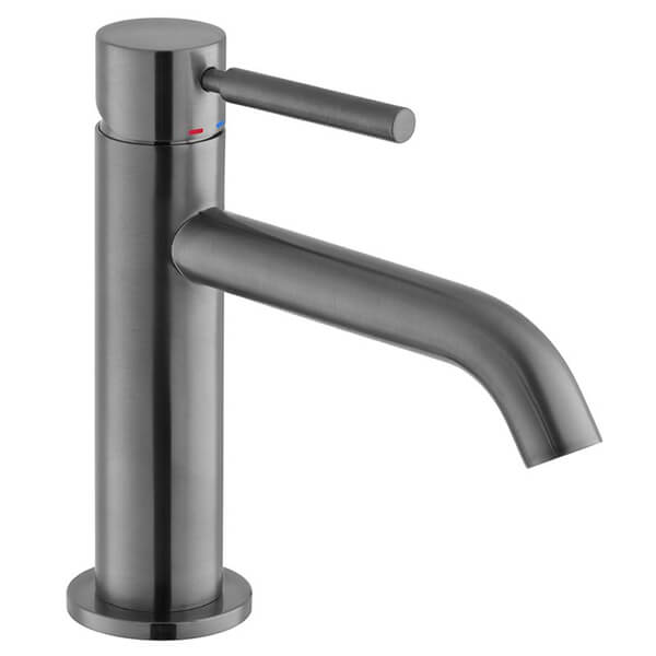 Alternate image of Vado Individual Origins Slimline Monobloc Basin Mixer Tap with Long Spout - Stick Handle - Deck Mounted
