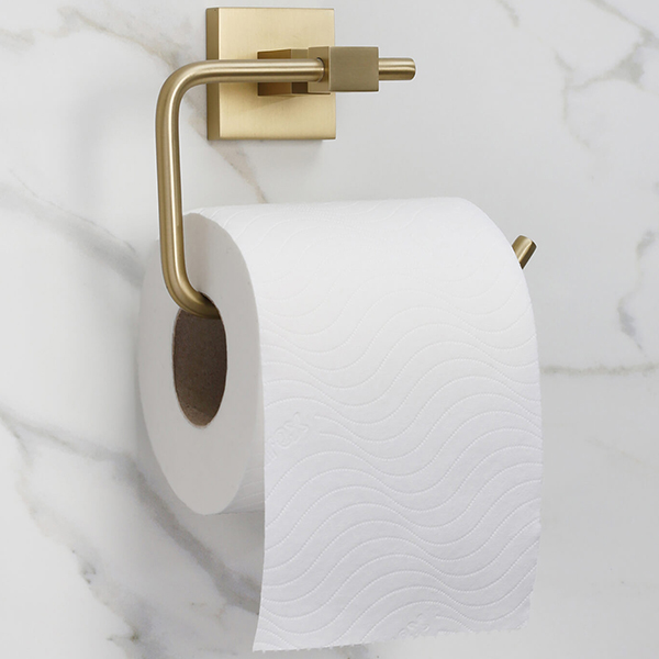 Alternate image of Bristan Toilet Roll Curved Single Arm Toilet Roll Holder