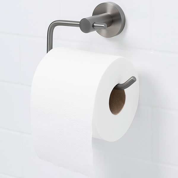 Alternate image of Bristan Toilet Roll Curved Single Arm Toilet Roll Holder
