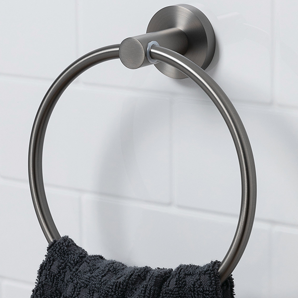 Alternate image of Bristan Towel Ring - Round and Square