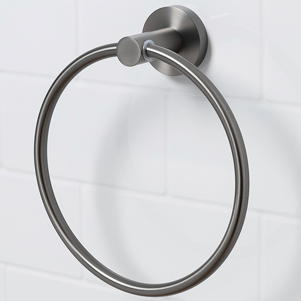 Alternate image of Bristan Towel Ring - Round and Square