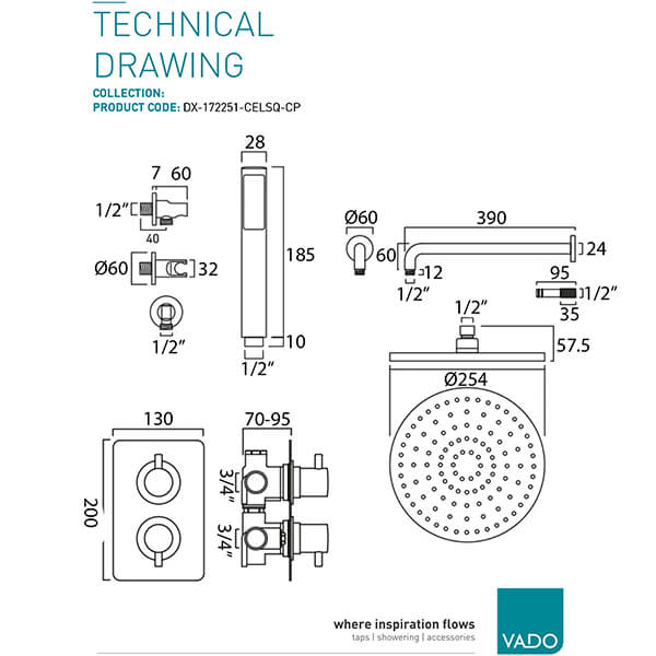 Technical drawing QS-V115039 / DX-172251-CELSQ-CP