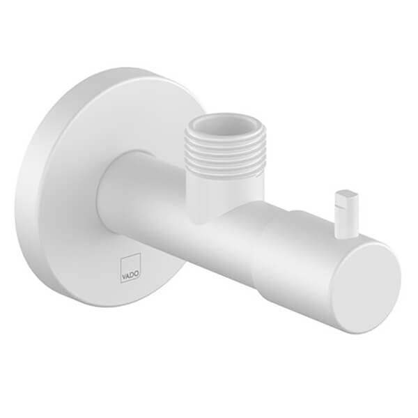 Additional image of Vado Contemporary Half Inch Shut Off Angle Valve with Integrated Filter